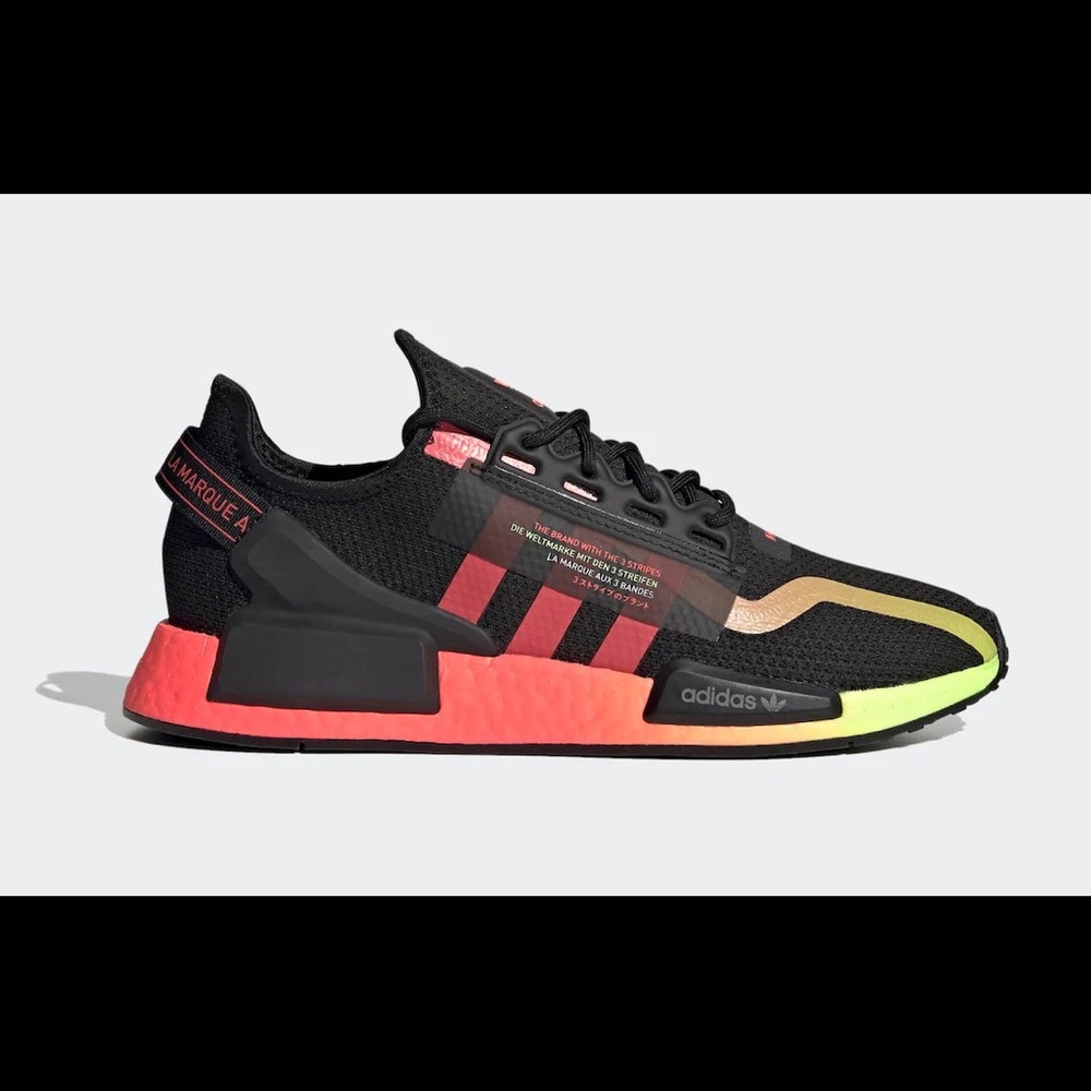Adidas NMD R1  V2 Watermelon Pack mens 9.5